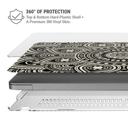 Sacred Wheel MacBook Pro 14in (2021-24) Case plus Skin